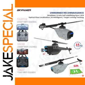 C127AI C127 C128 RC Helicopter with Camera