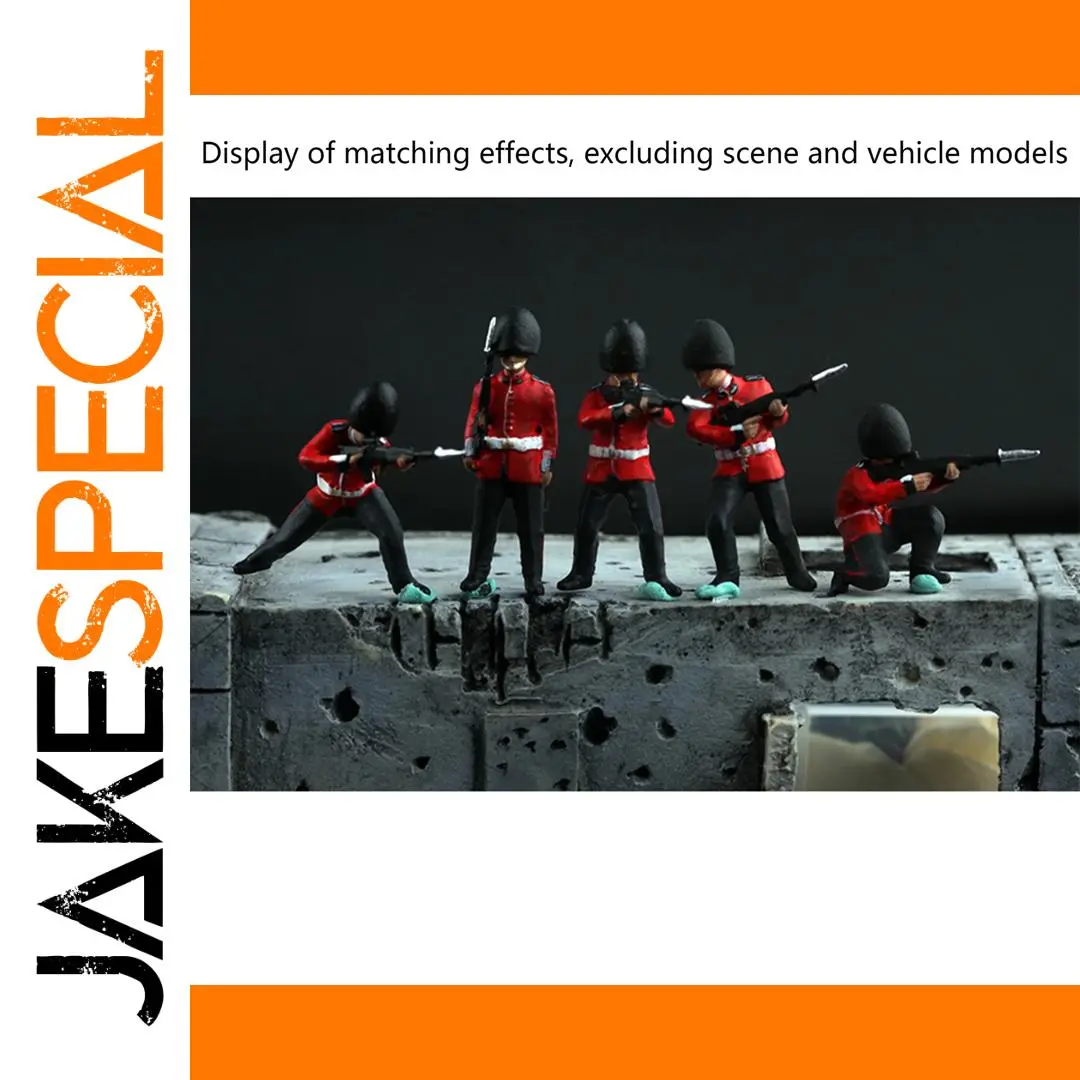 1/72 British Guard Soldier Model Set 1 1/72 British Guard Soldier Model Set