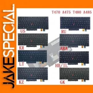 Backlit Keyboard for Lenovo Thinkpad T470 T480