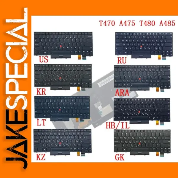 Backlit Keyboard for Lenovo Thinkpad T470 T480