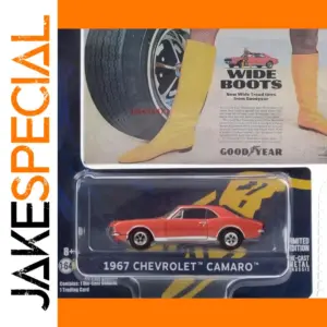 1967 Chevrolet Camaro Diecast Model with Display