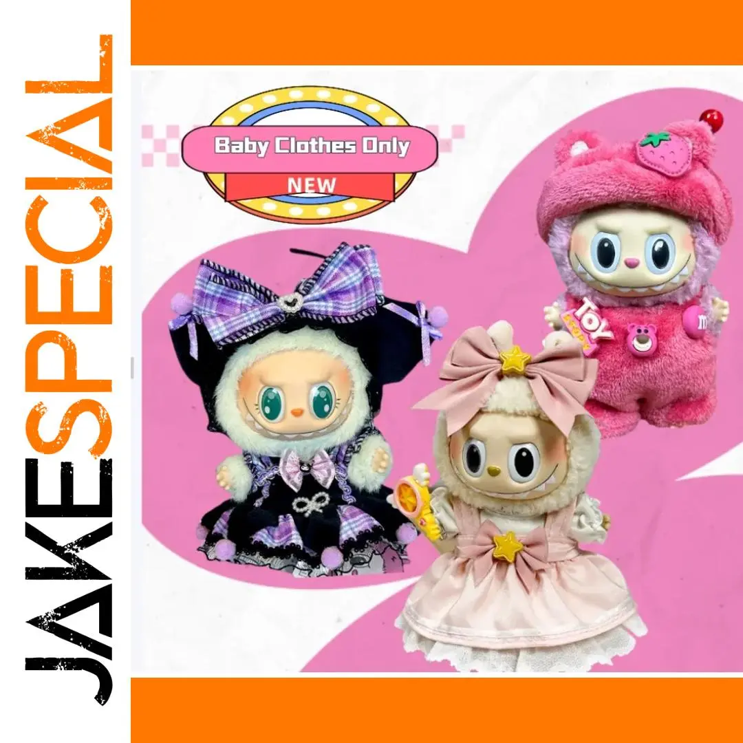 Mini Plush Doll Clothing Outfit Accessories for Kulomi V1 V2 1 Mini Plush Doll Clothing Outfit Accessories for Kulomi V1 V2