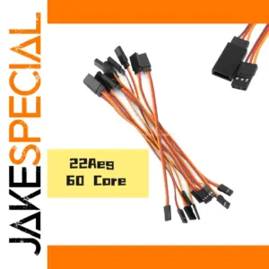 22Aeg 10Pcs RC Servo Extension Cables