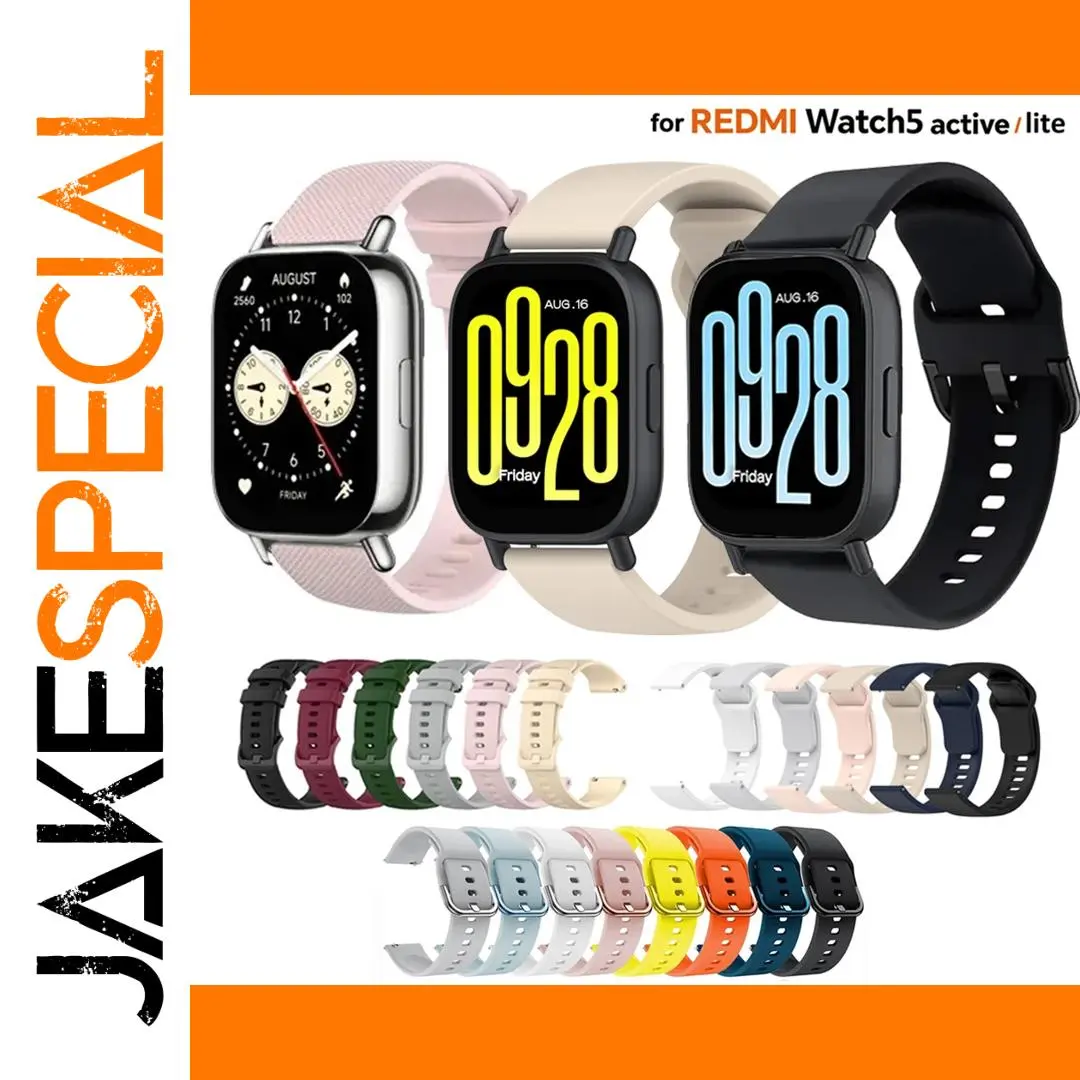 22mm Silicone Band for Xiaomi Redmi Watch 5 1 22mm Silicone Band for Xiaomi Redmi Watch 5