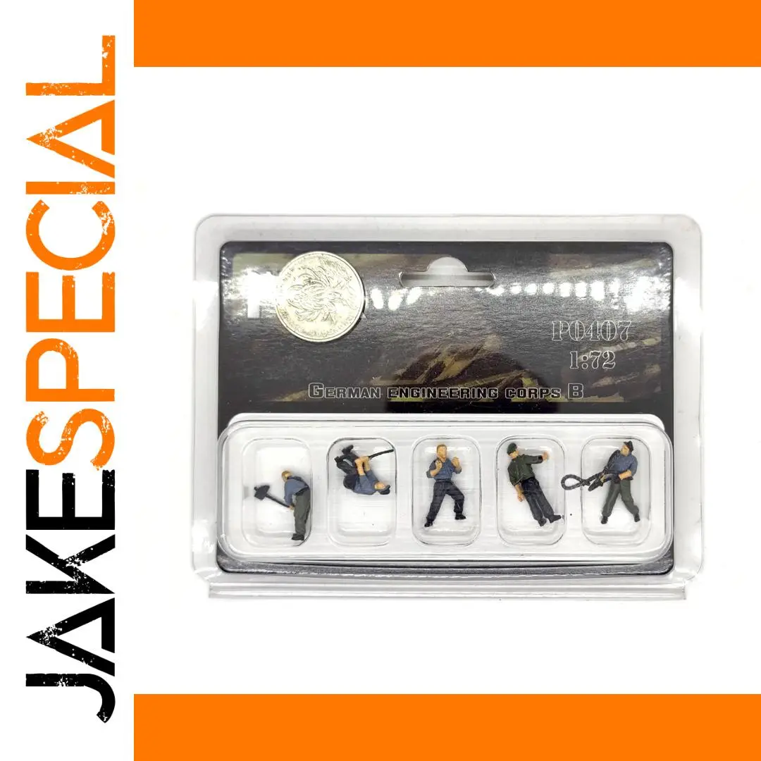 1/72 German Tank Maintenance Soldier Set 1 1/72 German Tank Maintenance Soldier Set