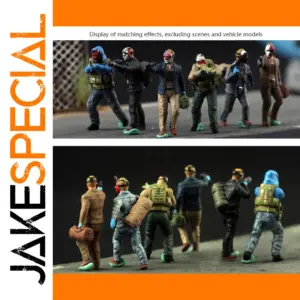1/72 Masked Armed Soldier Miniatures Set