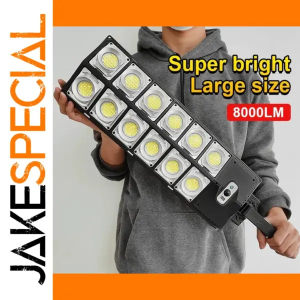 250W Solar Flood Light with Motion Sensor