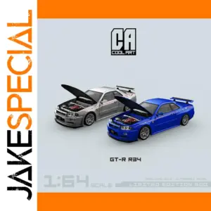 COOL ART 1:64 Nissan GT-R R34 Diecast Model