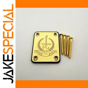 Telecaster 60th Anniversary Gold Neck Plate