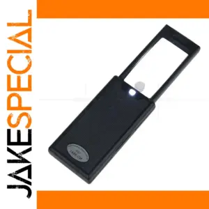 2.5X 45X LED Magnifying Glass with Light