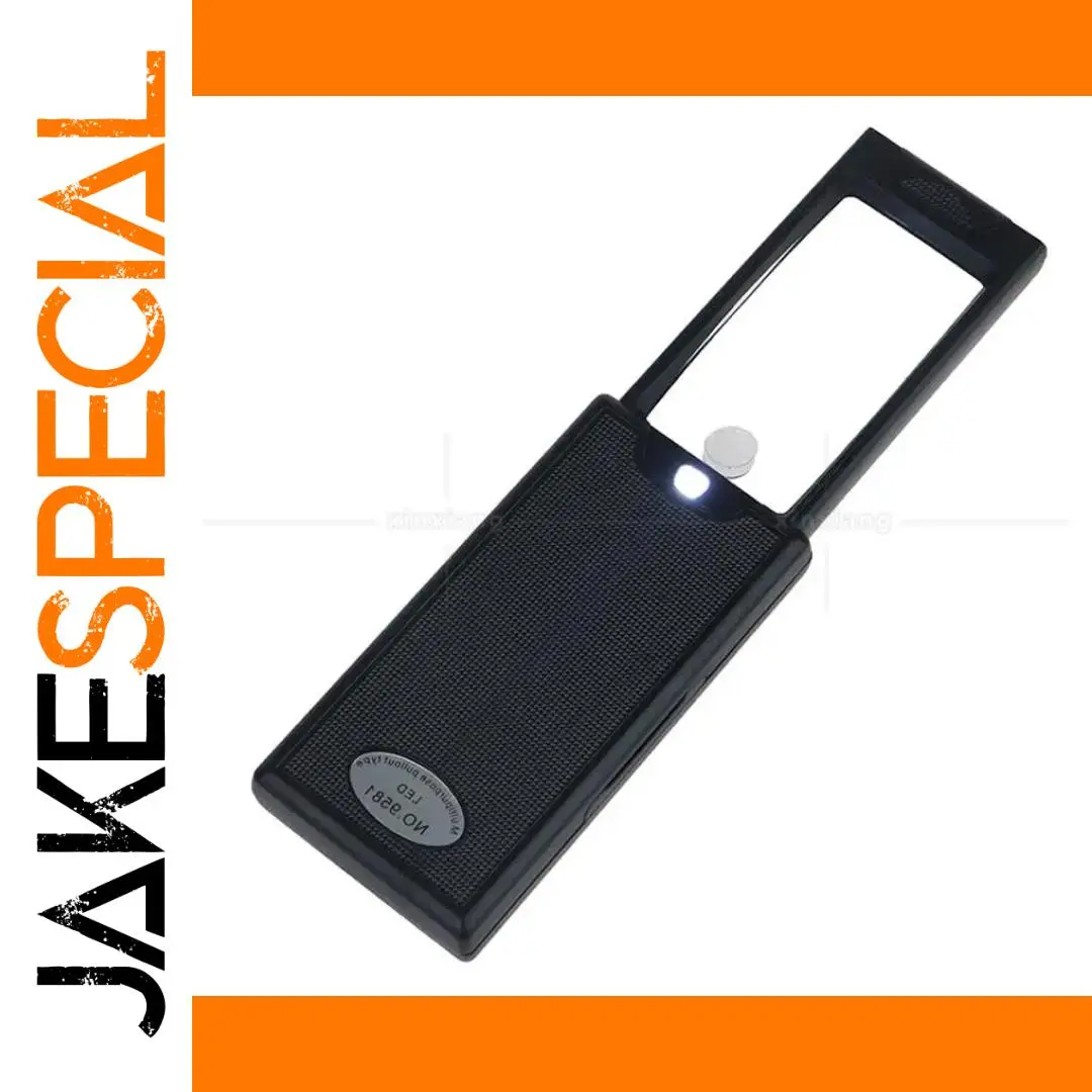 2.5X 45X LED Magnifying Glass with Light 1 2.5X 45X LED Magnifying Glass with Light