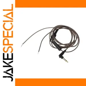 1.2m High-Quality DIY Earphone Cable with Mic