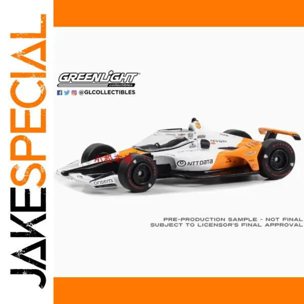 1:64 Scale 2023 NTT #6 Alloy Car Model