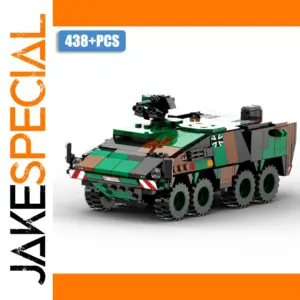 Military Building Blocks Armored Vehicle 438pcs
