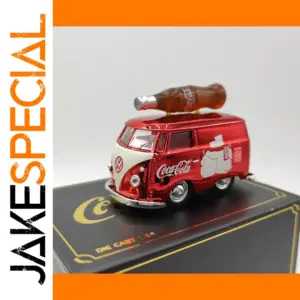 Die-Cast Coca-Cola Vintage VW Van Model