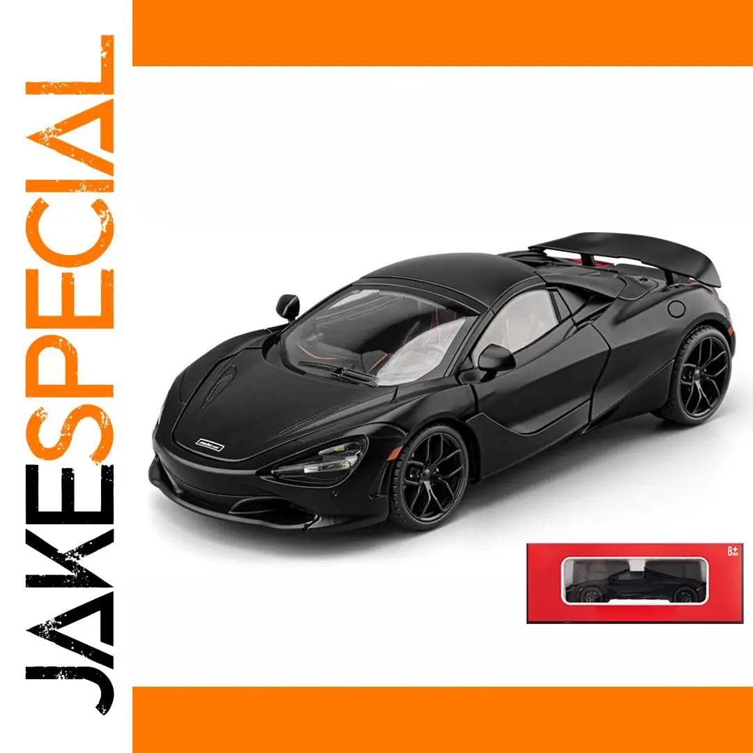 1:18 McLaren 720S Model Diecast Black Edition 1 1:18 McLaren 720S Model Diecast Black Edition