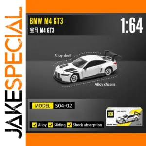 1:64 BMW M4 GT3 Die-Cast Model Car