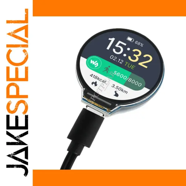 RP2040 Development Board with 1.28 Inch LCD Touch