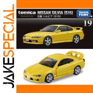 Tomica Nissan Silvia S15 Yellow Model Car