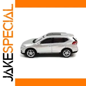 1:64 Scale Diecast Silver SUV Model Car