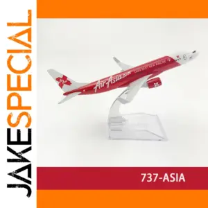 AirAsia Boeing 737 Diecast Model Plane 15CM