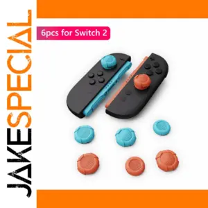 6pcs Nintendo Switch Thumbstick Grip Caps