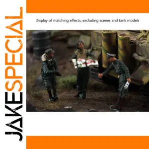 1/72 German Army Troop Figures Set of 3