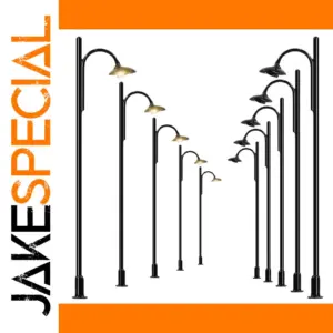 HO Scale Street Lights Set of 10