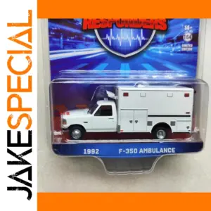 GreenLight 1:64 1992 F-350 Ambulance Model