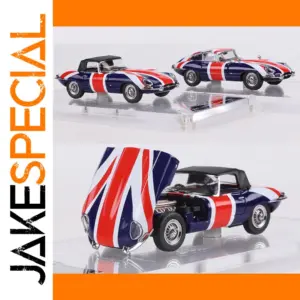 1961 Jaguar E-Type Alloy Model Car 1:64 Scale