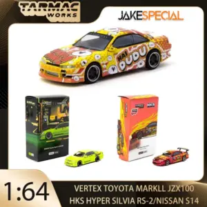 Tarmac Works 1:64 Toyota Mark II HKS Hiper Silvia RS Model