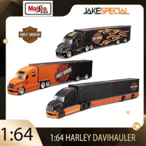 Maisto 1:64 Harley HD Porter Trailer Model