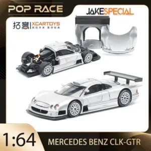 1:64 Mercedes Benz CLK-GTR D2 Diecast Model Car