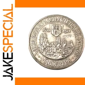 1931 Germany 3 Reichsmark Antique Coin