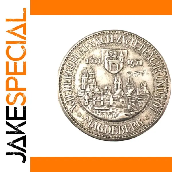 1931 Germany 3 Reichsmark Antique Coin