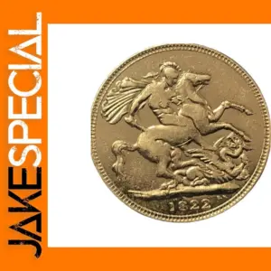 Gold Plated Replica Coin of George IIII