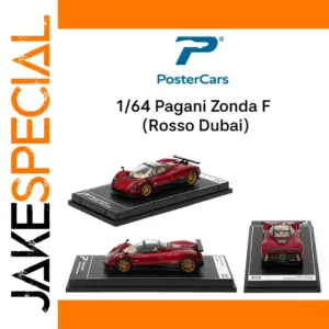 1/64 Scale Pagani Zonda F Diecast Model Red