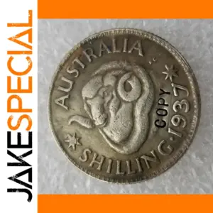 Australian 1937 Shilling Replica Coin