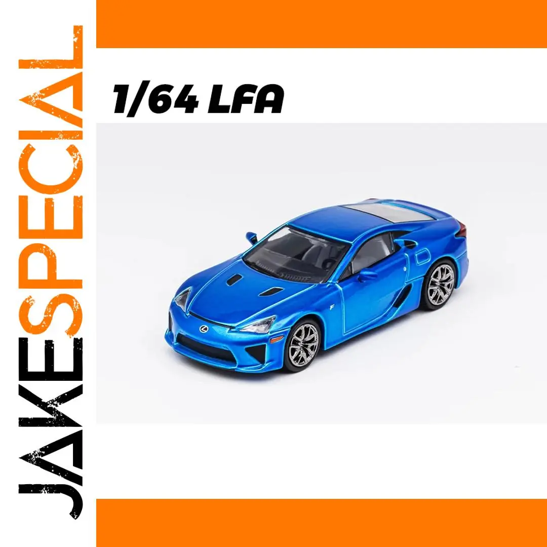DCT 1/64 Blue Lexus LFA Diecast Model Car 1 DCT 1/64 Blue Lexus LFA Diecast Model Car