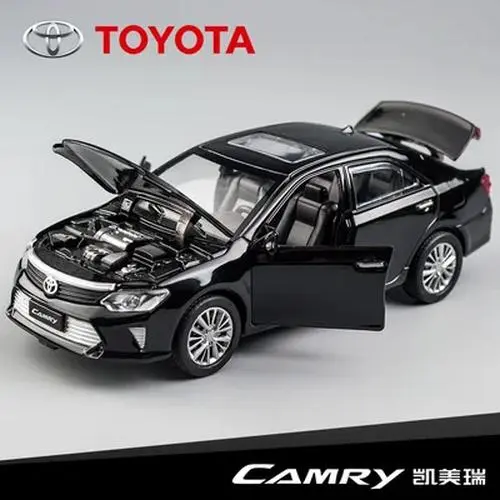 1:32 Toyota Camry Diecast Model Car Black 9 1:32 Toyota Camry Diecast Model Car Black - Image 9