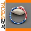 Blue and Red 39mm Bezel Insert for SKX 6105 6309