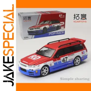 XCARTOYS 1:64 Scale Nissan Stagia R34 Model