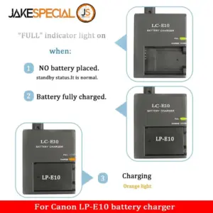 Canon LC-E10 Battery Charger for LP-E10 Batteries 10 025f83052cdb4c9195de74c8 with overlay
