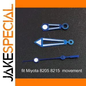 Luminous Blue Watch Hands for NH 35/36 ETA 2824