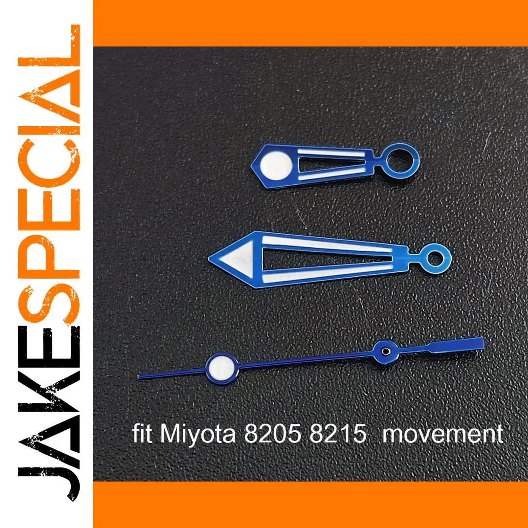 Luminous Blue Watch Hands for NH 35/36 ETA 2824 1 Luminous Blue Watch Hands for NH 35/36 ETA 2824