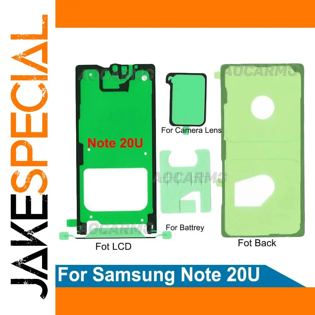 Samsung Galaxy Note 20 Ultra Adhesive Stickers 1 Samsung Galaxy Note 20 Ultra Adhesive Stickers