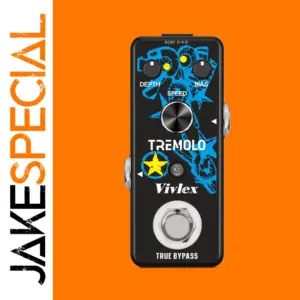 VIVLEX Tremolo Guitar Effects Pedal