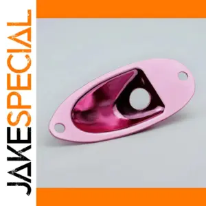 Stratocaster Jack Input Socket Metal Plate