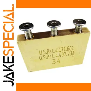 Brass Tremolo Bridge Block for Electric Guitar