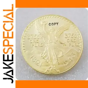 1943 Mexico 50 Pesos Replica Coin